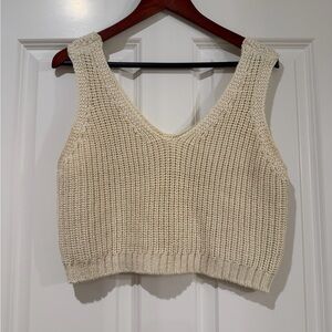 O'Neill Cream Knit Tank Top
